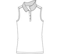 CMP Damen Polo WOMAN POLO SLEEVELESS (31T5076) 46 BIANCO