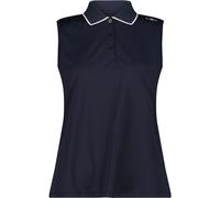 CMP - Women's Polo Sleeveless - Polo-Shirt, Gr. XXL 46, blau (BlackBlue)