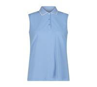 CMP - Women's Polo Sleeveless - Polo-Shirt, Gr. L 42, blau (Sky)