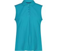 CMP Damen Funktions Polo T-Shirt (Größe XXS, blau)