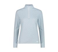 CMP Damen Fleecejacke Woman Printed Sweat 33L0486-24ZP 48 Cristallo-Bianco