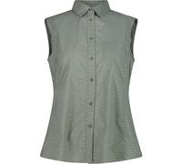 CMP - Women's Sleeveless Shirt - Bluse, Gr. S 38, grau (Avocado/Pistacchio)