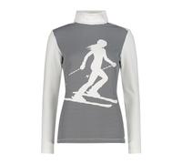 CMP Gedruckter Stehkragenpullover aus Softech für Damen D44