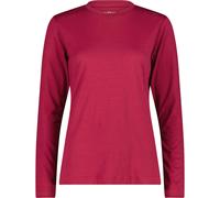 CMP Campagnolo Damen-T-Shirt Amaranto Longsleeve Merinowolle Pink Größe 40
