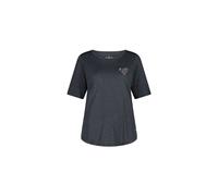 CMP - Women's Light Melange T-Shirt - Funktionsshirt, Gr. XXL 46, blau (AntraciteMel/Pistacchio)