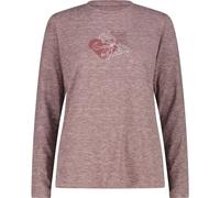 CMP Woman T-shirt black berry mel. (C599) 38
