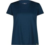 CMP - Women's S/S T-Shirt Round Neck - Funktionsshirt, Gr. XXS 34, blau (Denim)