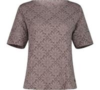 CMP - Women's S/S T-Shirt Floral - Funktionsshirt, Gr. S 38, braun (Grafite)