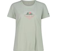 CMP Damen Print T-Shirt (Größe S, grau)