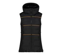 CMP Woman Vest FIX Hood nero (U901) 40