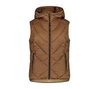 CMP - Woman Vest Fix Hood, Woman, Camel, 36