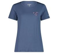 CMP - Women's Bamboo T-Shirt - T-Shirt, Gr. XS 36, blau (Space)