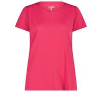 CMP - Women's Jacquard S/S T-Shirt - Funktionsshirt, Gr. XS 36, rosa (Magenta)