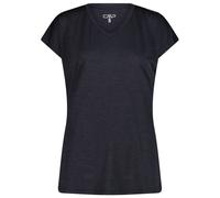 CMP - Women's Jacquard T-Shirt - Funktionsshirt, Gr. L 42, blau (Antracite)