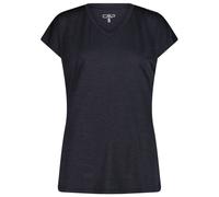 CMP - Women's Jacquard T-Shirt - Funktionsshirt, Gr. XXS 34, blau (Antracite)