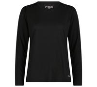 CMP - Women's L/S Jacquard T-Shirt - Funktionsshirt, Gr. XS 36, schwarz (Antracite)
