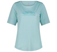 CMP - Women's Light Melange T-Shirt - Funktionsshirt, Gr. L 42, blau/türkis (LagoonMelange)
