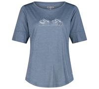 CMP - Women's Light Melange T-Shirt - Funktionsshirt, Gr. L 42, grau (SpaceMelange)