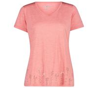 CMP - Women's Light Melange T-Shirt - Funktionsshirt, Gr. XL 44, rosa/rot (CoralMelange)
