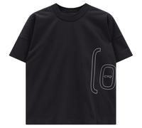 CMP - Women's Loose Fit T-Shirt - T-Shirt, Gr. S, schwarz (Nero/DoveGrey)