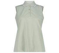 CMP - Women's Polo Sleeveless - Polo-Shirt, Gr. 3XL 48, grau (Pistacchio)