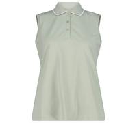 CMP - Women's Polo Sleeveless - Polo-Shirt, Gr. XS 36, grau (Pistacchio)