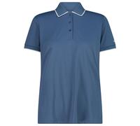 CMP - Women's Polo Stretch Piquet - Polo-Shirt, Gr. S 38, blau (Space)