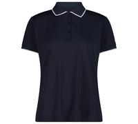 CMP - Women's Polo Stretch Piquet - Polo-Shirt, Gr. XXS 34, blau (BlackBlue)
