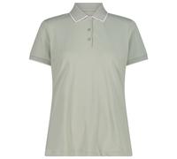 CMP - Women's Polo Stretch Piquet - Polo-Shirt, Gr. XXS 34, grau (Pistacchio)
