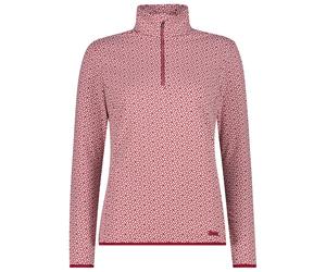 CMP - Women's Printed Sweat 36L1656 - Fleecepullover, Gr. L 42, rosa (Raspberry/Bianco)