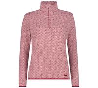 CMP - Women's Printed Sweat 36L1656 - Fleecepullover, Gr. S 38, rosa (Raspberry/Bianco)
