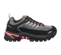 CMP - Women's Rigel 2.0 Low Trekking Shoes WP - Multisportschuhe, Gr. 40, schwarz/grau (Avocado/Coral)