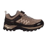 CMP - Women's Rigel Low Fitgo Trekking Shoes WP 3Q13586 - Multisportschuhe, Gr. 41, schwarz/braun (Deserto/Arena)