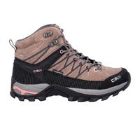 CMP - Women's Rigel Mid Trekking Shoes Waterproof - Wanderschuhe, Gr. 37, braun/schwarz (Cenere)