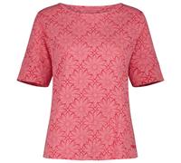 CMP - Women's S/S T-Shirt Floral - Funktionsshirt, Gr. XL 44, rosa (Magenta)