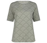 CMP - Women's S/S T-Shirt Floral - Funktionsshirt, Gr. XS 36, grau (Avocado)