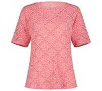 CMP - Women's S/S T-Shirt Floral - Funktionsshirt, Gr. XXS 34, rosa (Coral)