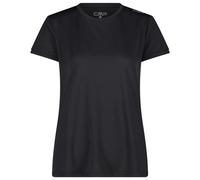 CMP - Women's S/S T-Shirt Round Neck - Funktionsshirt, Gr. XL 44, schwarz (Antracite)