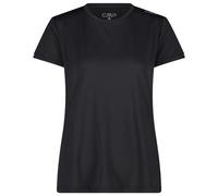 CMP - Women's S/S T-Shirt Round Neck - Funktionsshirt, Gr. XS 36, schwarz (Antracite)