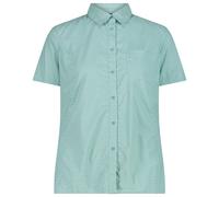 CMP - Women's Shirt with Chest Pocket - Bluse, Gr. S 38, türkis (Lagoon/OffWhite)