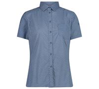 CMP - Women's Shirt with Chest Pocket - Bluse, Gr. XXS 34, grau (Space/SkyBlue)