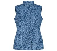 CMP - Women's Shirt with Pattern - Bluse, Gr. 3XL 48, blau (Space/SkyBlue)
