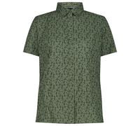 CMP - Women's Shortsleeve Shirt with Pattern - Bluse, Gr. M 40, oliv (Avocado/Pistacchio)
