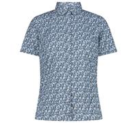 CMP - Women's Shortsleeve Shirt with Pattern - Bluse, Gr. XS 36, grau (SkyBlue/Space)