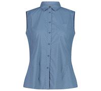 CMP - Women's Sleeveless Shirt - Bluse, Gr. M 40, blau (Space/SkyBlue)