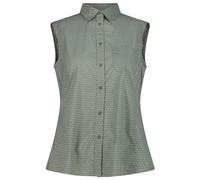 CMP - Women's Sleeveless Shirt - Bluse, Gr. S 38, grau (Avocado/Pistacchio)