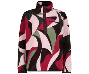 CMP - Women's Sweat 36H1966 - Fleecepullover, Gr. 3XL 48, bunt (BlackBerry/Amaranto)