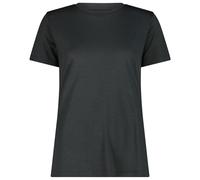 CMP - Women's T-Shirt 36N2006 - Merinoshirt, Gr. XL 44, schwarz (Jungle)