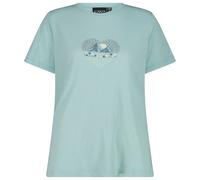 CMP - Women's T-Shirt - Funktionsshirt, Gr. S 46, türkis/grau (LagoonMelange)