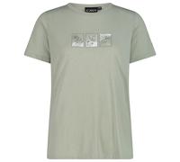 CMP - Women's T-Shirt - Funktionsshirt, Gr. XS 36, grau (PistacchioMelange)